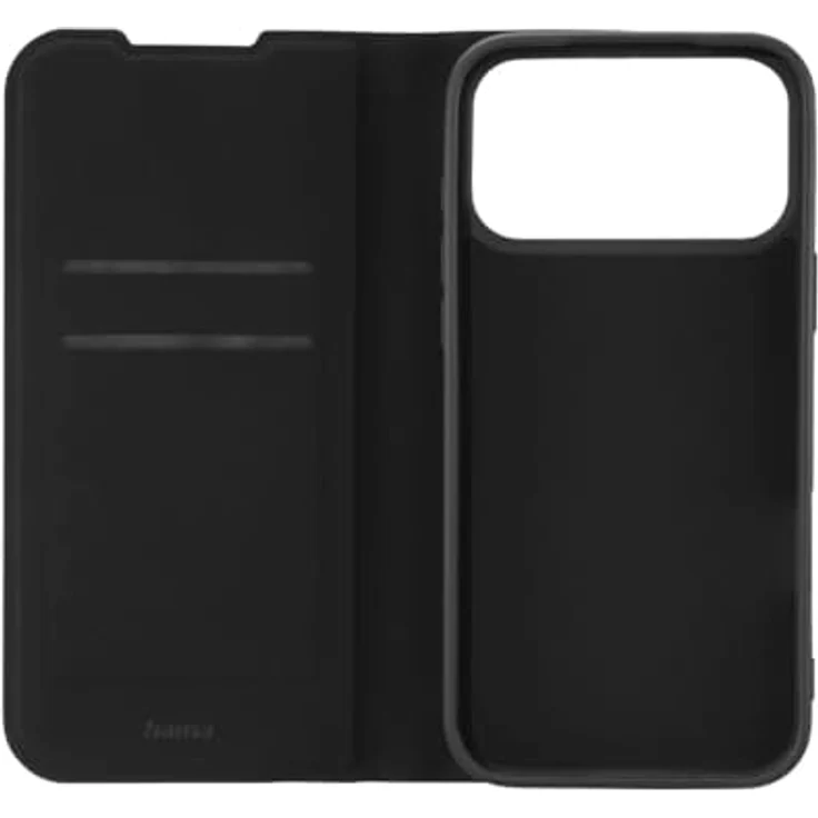 Hama Handyhülle "Daily Protect" für iPhone 17 Pro Max, Klapphülle mit Kartenfach, Aufstellfunktion, extra Schutz für Display und Kamera, Magnetverschluss, schwarz – Bild 4