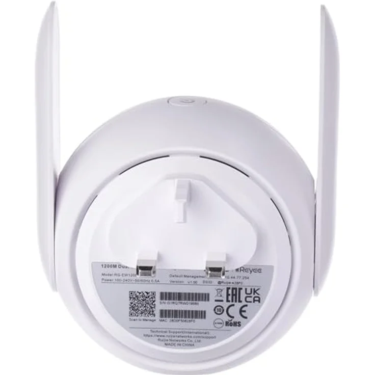 Rouijie Networks RG-EW1200R, 1200Mbps Dual-Band Mesh Wi-Fi Extender mit 4 Antennen, Kindersicherung und Reyee Router App – Bild 2