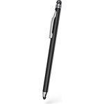 Hama Touchscreen Stift (Eingabestift, Tablet Stift für alle Tablets, Stylus Pen, für Android/iOs, Handy Stift, Tablet Stift, für kapazitiven Touch Display, superdünn, Touchpen, Pen, mit Clip) schwarz