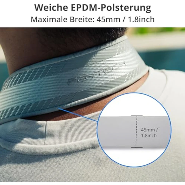PGYTECH Kamera Schultergurt Breit, verstellbar 110-152 cm mit Schnellverschluss, Nackengurt für DSLR/SLR, Nachtschwarz – Bild 2