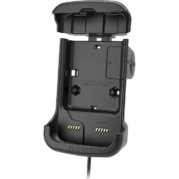 RAM Mounts RAM-HOL-HON7U, Aktive Halterung für Honeywell CT50/CT60, Universal, schwarz, mit 1,25 m USB Typ-A Kabel