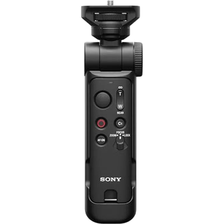 Sony GP-VPT3 Handgriff, drehbarer Griff mit kabelloser Fernbedienung und integrierter Aufnahmetaste, optimiert für Sony ZV-/α-Kameras – Bild 1