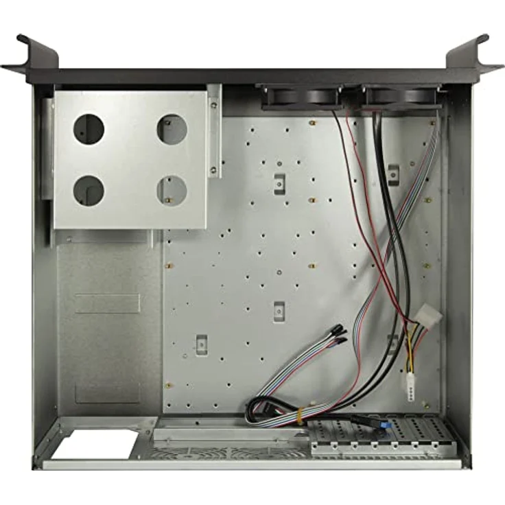 Inter-Tech 48.3cm IPC 4U-K-439L 4HE Server, o.PSU – Bild 4