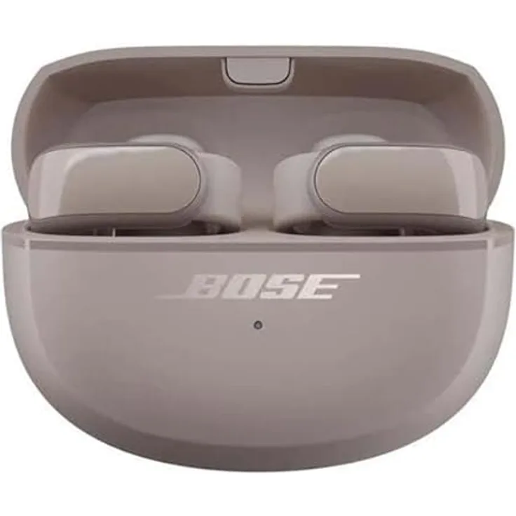 Bose Ultra Open Earbuds, Kabellose Kopfhörer mit 7 h Akkulaufzeit, Open-Ear-Technologie, Weiss