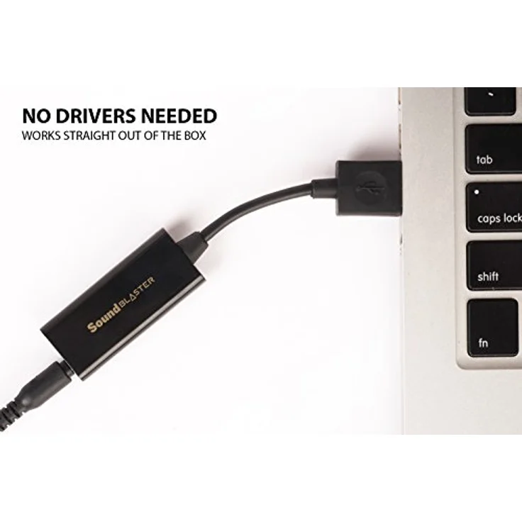 CREATIVE Labs 70SB173000000 - Sound Blaster Play! 3 USB, USB-DAC mit 24-Bit 96 kHz Wiedergabe, schwarz – Bild 5