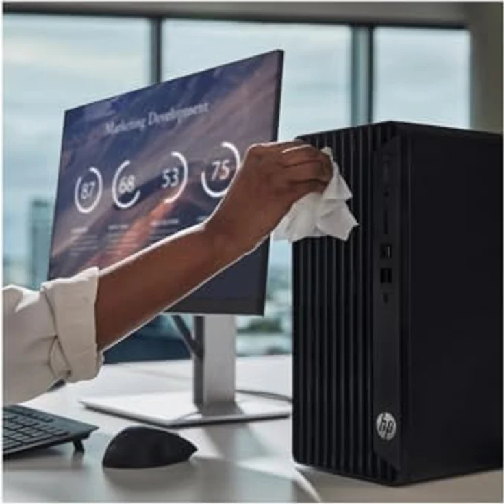 HP Pro 400 G9, Desktop-PC mit Intel Core i7-14700, 16 GB RAM, 512 GB SSD, UHD Graphics 770, Windows 11 Pro, Deutsch Tastatur, HP Wolf Pro Security Edition – Bild 9
