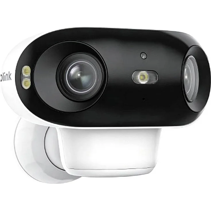 Reolink Argus 4 Pro, Netzwerkkamera mit 8MP (5120 x 1440 Pixel), Wi-Fi 6, ColorX Nachtsicht und 180° Sichtfeld