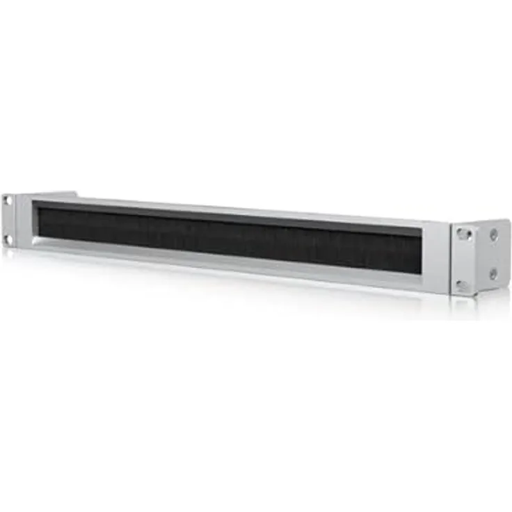 Ubiquiti UniFi Silber 1U Rack Mount Brush OCD Panel für 19 Zoll Netzwerk Rack oder Server Cabinet (UACC-Rack-Panel-Brush-1U)