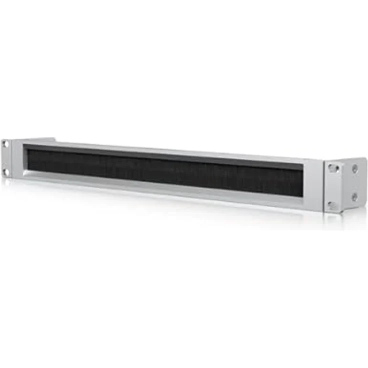 Ubiquiti UniFi Silber 1U Rack Mount Brush OCD Panel für 19 Zoll Netzwerk Rack oder Server Cabinet (UACC-Rack-Panel-Brush-1U) – Bild 1