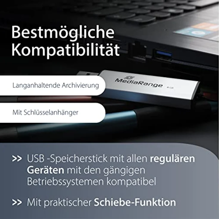MediaRange USB 3.0 Speicherstick, 32GB – Bild 4
