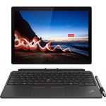 Lenovo ThinkPad X12 Detachable, 2-in-1 Laptop mit Intel Core Ultra 7, 31,2 cm (12,3") Full HD+ Touchscreen, 16 GB RAM, 512 GB SSD, Wi-Fi 6E, Windows 11 Pro, Schwarz