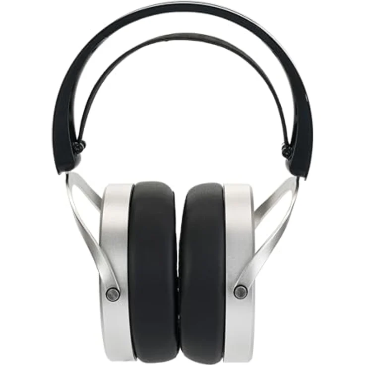 HIFIMAN HE 600, offene Magnetostatik-Kopfhörer mit 8Hz - 65.000Hz Frequenzbereich, Silber/Schwarz – Bild 4