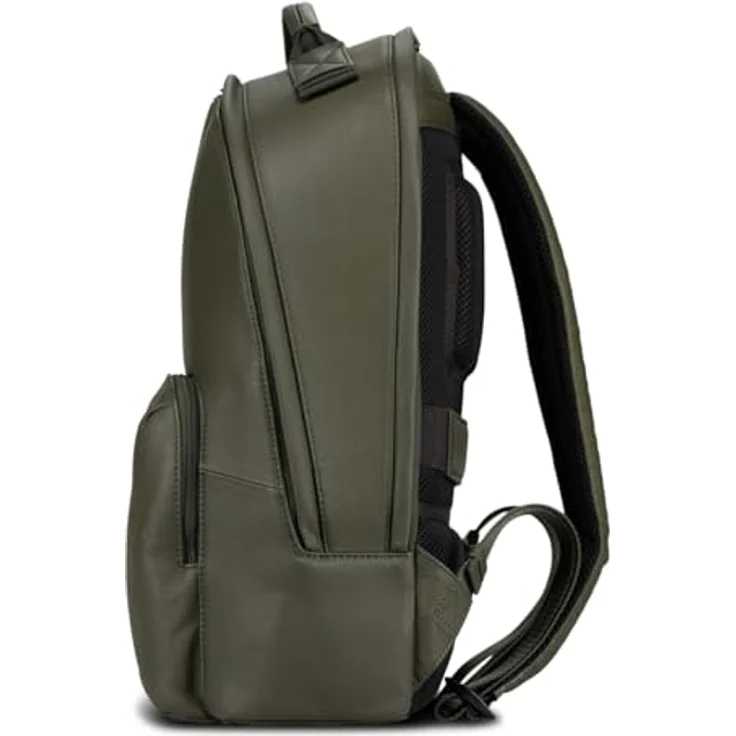 Jost Tromsoe Laptoprucksack, Rucksack mit gepolstertem Laptop- und Tabletfach, Organisation mit Organizer, olive grün – Bild 4
