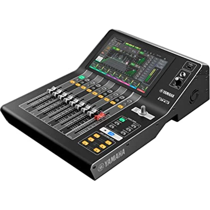Yamaha DM3 Dante, digitales Mischpult mit 6 Mix-Kanälen, 2 Matrix-Kanälen und 96kHz-Sound, Schwarz – Bild 2