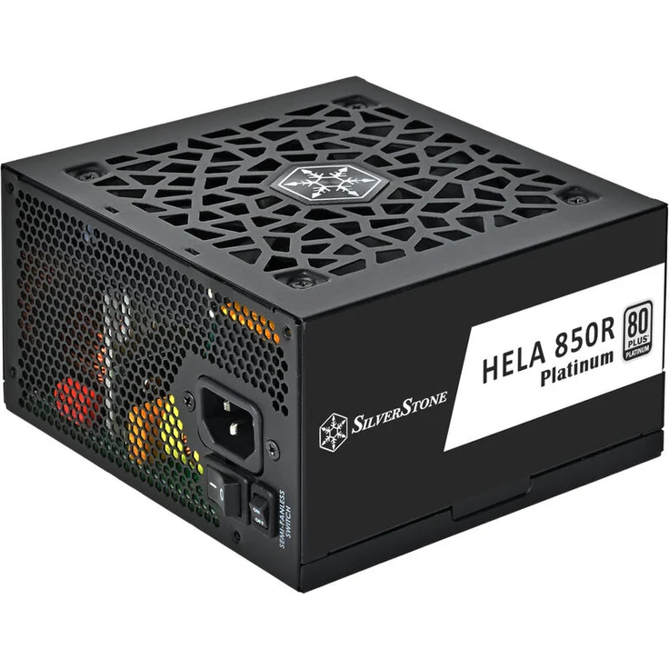Silverstone HELA 850R 80 PLUS Platinum Netzteil, ATX 3.1, PCIe 5.1 - 850 Watt, schwarz – Bild 1