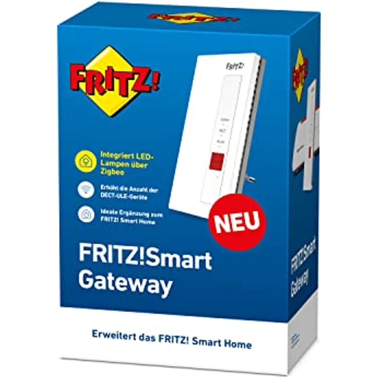 FRITZ!Smart Gateway: Einfache Anbindung von Zigbee 3.0 und DECT-ULE LED-Lampen, Steuerung per FRITZ!App und FRITZ!Fon, Erweiterung der Geräteanzahl im Smart Home und stabile Verbindung über WLAN/LAN – Bild 3