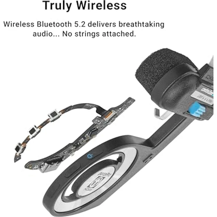 Koss Porta Pro Wireless 2.0, Bluetooth On-Ear Kopfhörer mit 20+ Stunden Akku, USB-C, Mikrofon, Schwarz – Bild 3