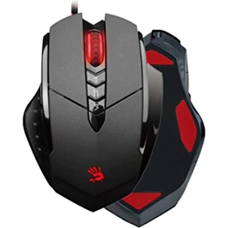 Bloody V7M A4tech Maus Schwarz – Bild 3