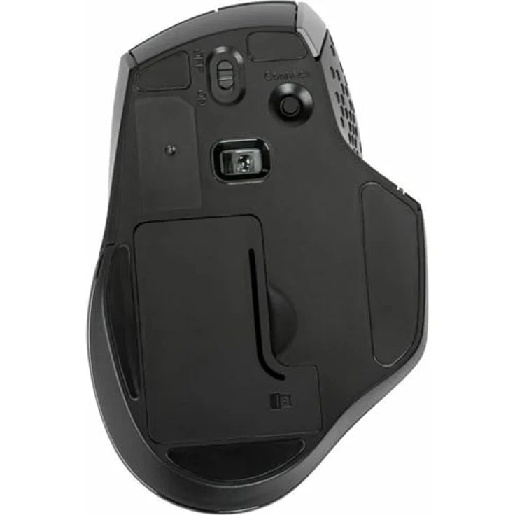 Targus Anti Microbial Ergonomic BlueTrace Mouse (Kabellos), Maus, Schwarz – Bild 3