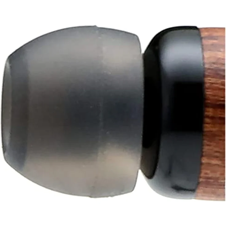 House of Marley Smile Jamaica In-Ear Kopfhörer, 1-Knopf Steuerung, Geräuschisolierung, 9,2mm Treiber, Mikrofon, Gelaufsätze in 2 verschiedenen Größen, verwicklungsfreies Kabel, Signature black – Bild 4