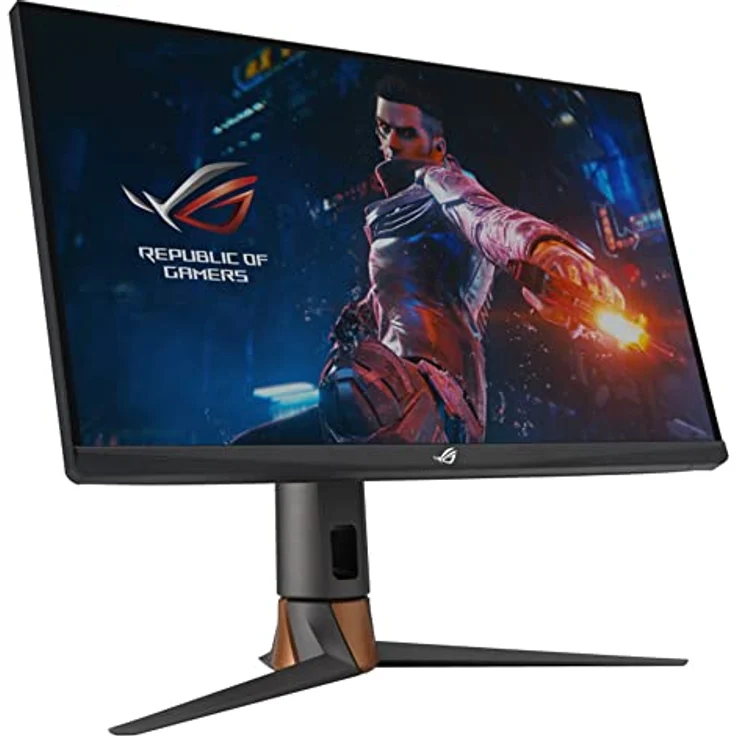 ASUS ROG Swift PG27AQN - 27 Zoll WQHD Gaming Monitor - 360 Hz, 1ms GtG, G-Sync, Nvidia Reflex, DisplayHDR 600 - Ultra Fast-IPS Panel, 16:9, 2560x1440, DisplayPort 1.4 DSC, Schwarz – Bild 1