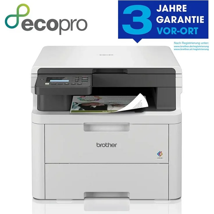 Brother DCP-L3515CDW 3-in-1 Farb-Multifunktionsgerät mit Multifunktionsdrucker, WLAN (WiFi)