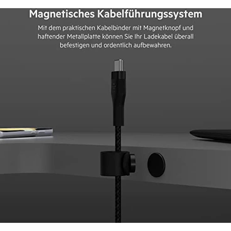 Belkin Flex USB-C-USB-C bis 60W 3m, schwarz CAB011bt3MBK – Bild 4