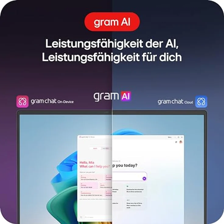 LG gram 16Z90TS-G.AU89G, 16 Zoll Notebook mit Intel 7, 16GB DDR4, 1TB Dual SSD, 2560 x 1600 IPS-Display, Dolby Atmos, 24 Monate Garantie – Bild 4