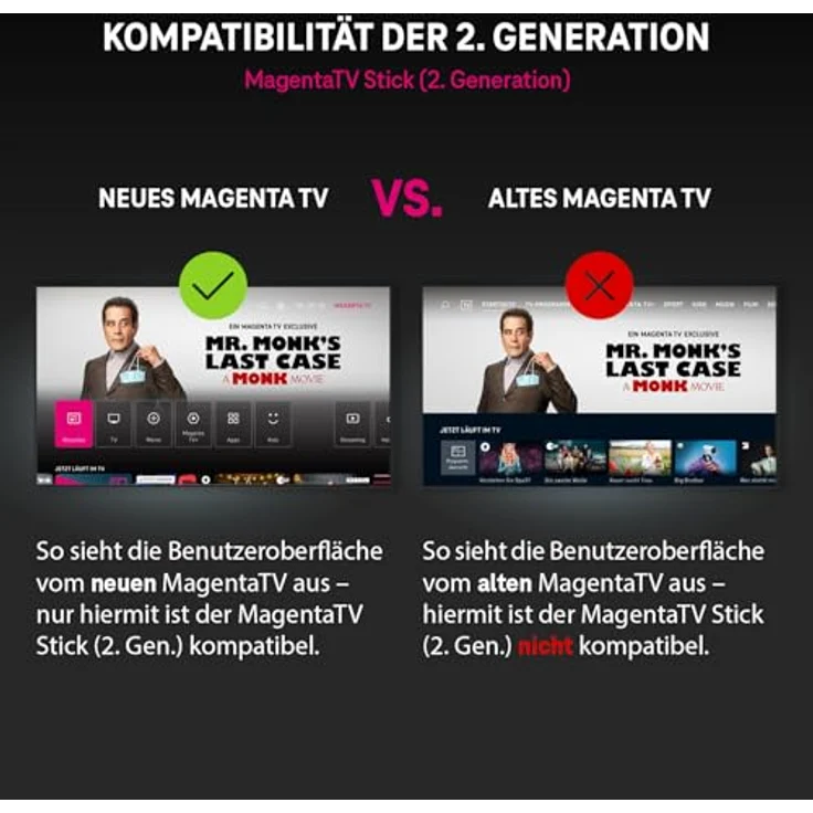 Telekom Magenta TV Stick (2. Gen.), TV-Karte mit HDR 10, Dolby Vision, Bluetooth 5.2, schwarz – Bild 6