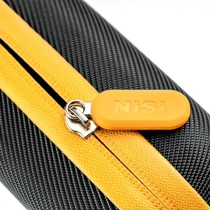 NiSi Großer runder Filterbehälter Version II – Hartschale, 8 Schlitz-Filtertasche für Rundlinsenfilter bis 95 mm – wasserdicht, stoßfest, staubdicht, mit Mikrofaser ausgekleidete Taschen, – Bild 3