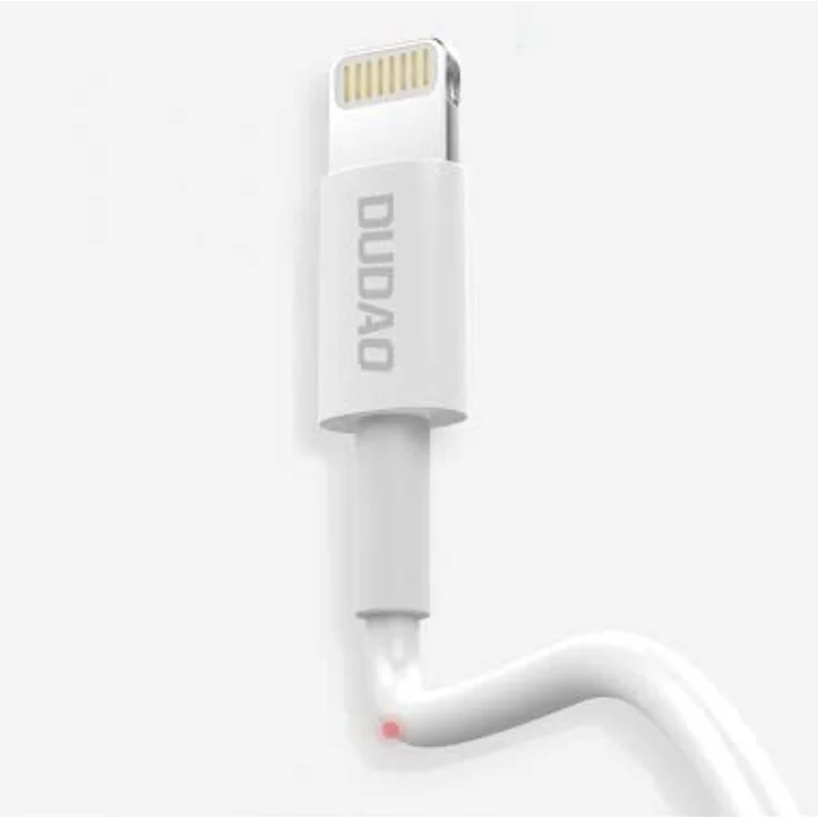 Dudao USB / Lightning Kabel 3A, 1m, weiß, schnelles Laden und Datentransfer – Bild 5