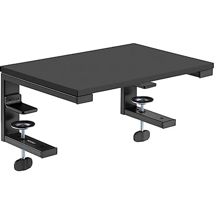 SpeaKa Professional SP-10938476 Monitor-Erhöhung, Platz sparende Bauform, Schwarz – Bild 1