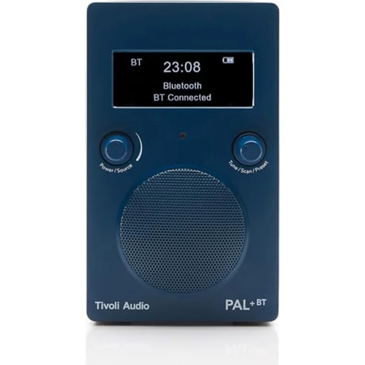 Tivoli Audio PAL+ BT (Gen 3), Tragbares FM-Radio mit Bluetooth 5.0, DAB/DAB+/DMB/UKW-Tuner, USB-C, Blau – Bild 2