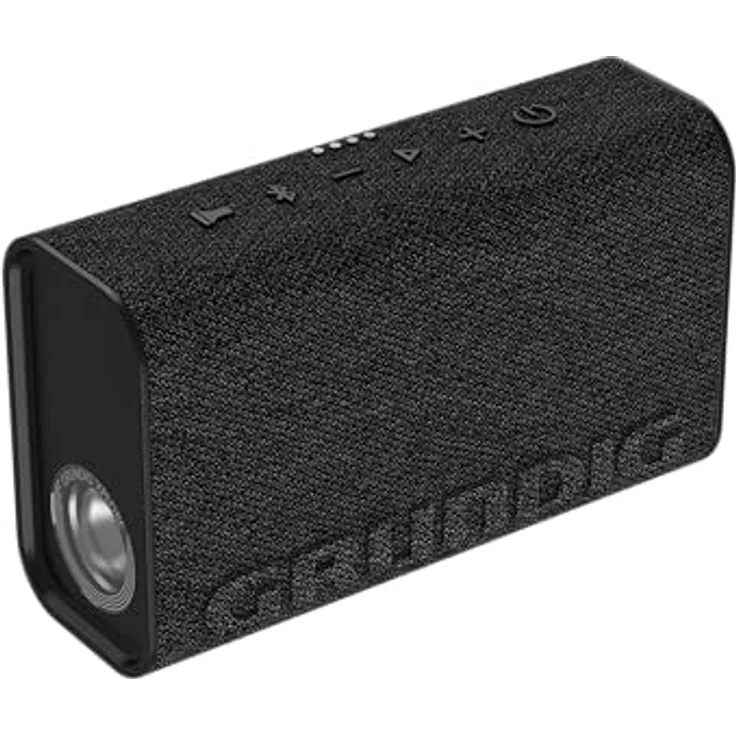 Grundig GBT Jam 2 Schwarz Bluetooth Lautsprecher, 4.3 W RMS, Bluetooth 5.3, bis zu 30 m Reichweite, bis zu 30 Std. Akkulaufz., Powerbank- & Freisprechfunktion, staub- und wassergeschützt IP67 – Bild 3