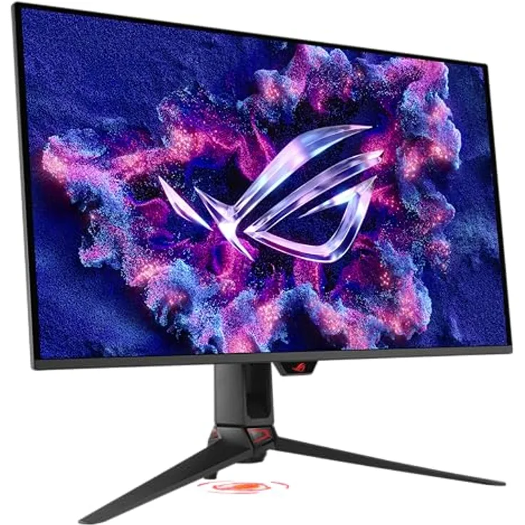 ASUS ROG Swift OLED PG32UCDMR, 32 Zoll 4K UHD Gaming Monitor, 240 Hz, 0.03 ms GtG, G-Sync, FreeSync, 10-bit, DisplayHDR 400, DP 2.1, HDMI 2.1, USB-C 90W