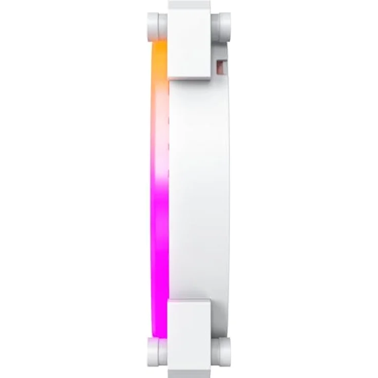Montech RX140 PWM ARGB Reverse Lüfter- 140mm, weiß - Gehäuselüfter mit max. 1.600 U/min, sehr leise, RGB-Beleuchtung – Bild 3
