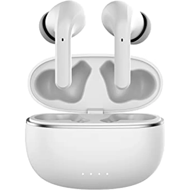Forever TWE-210 TWS ANC Earbuds Bluetooth Kopfhörer mit Ladekoffer, Mikrofon und LED-Anzeigen – Bild 8