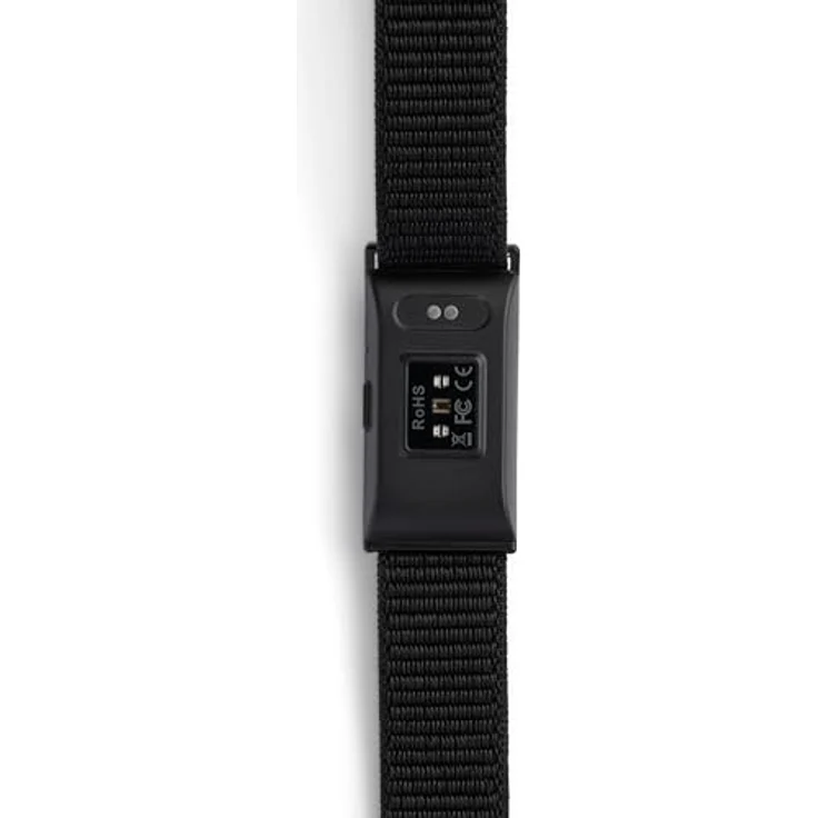 Nilox ONAIR Activity-Armband, Schwarz Silberfarben, Wasserfest, Fitness-Monitor, Herzfrequenz-Monitor, Verstellbarer Gurt, Unisex – Bild 2