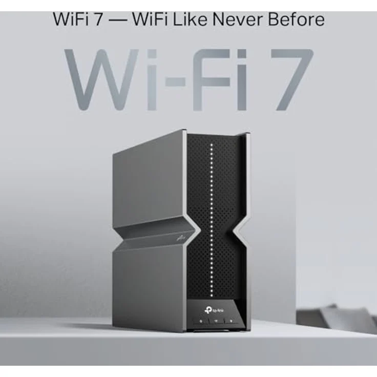 TP-Link BE19000, Tri-Band Wi-Fi 7 Range Extender mit 19 Gbps, 8 Antennen, EasyMesh-kompatibel und 10G-Port – Bild 3