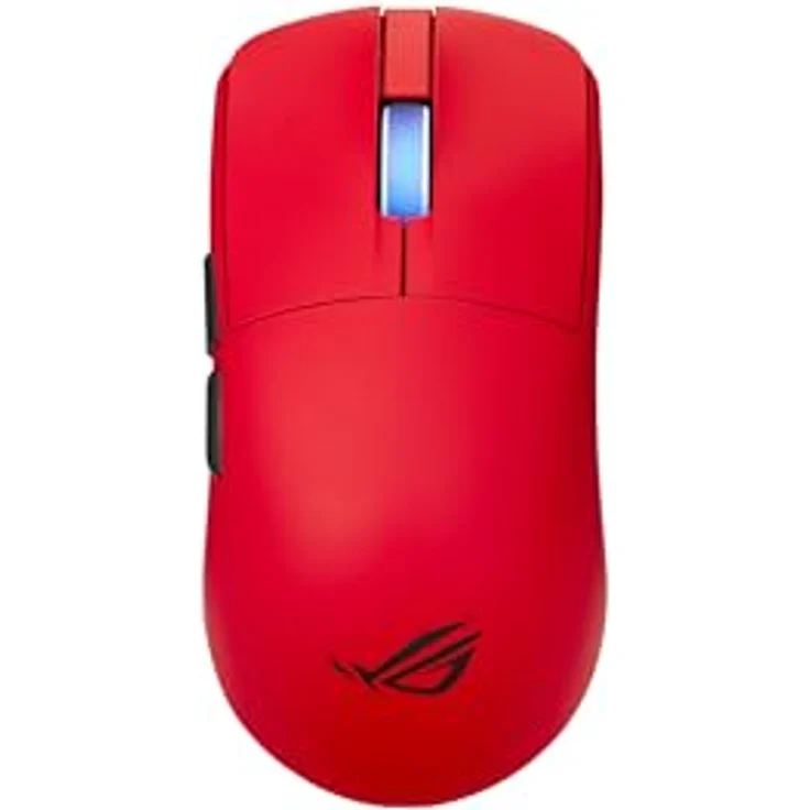 ASUS ROG Harpe II Ace - Wireless Gaming Maus mit 42.000 dpi, RGB, LAVA RED – Bild 1