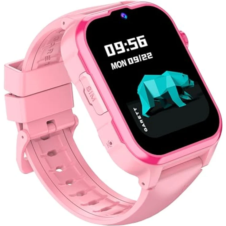 garett Smartwatch Hero Pro 4G für Kinder, 1,83″, 4G LTE, GPS, Videoanruf, SOS-Funktion, GEO-Zaun, rosa – Bild 2