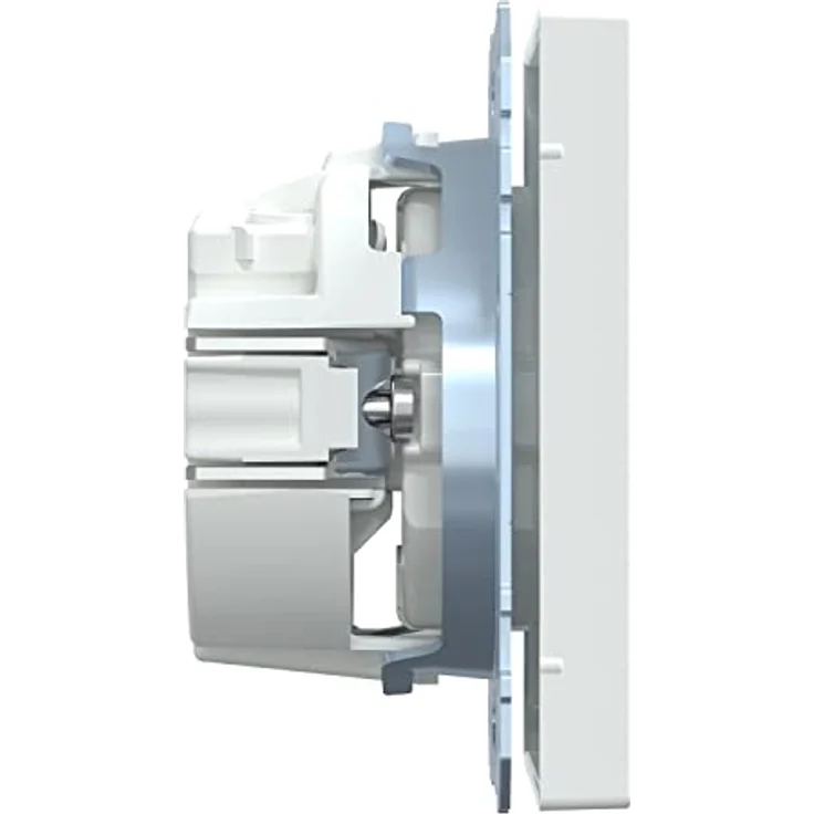 Merten System Design Steckdose MEG2301-6035, Lotosweiß glänzend, 16 A, elegante und zeitlose Bauart – Bild 6
