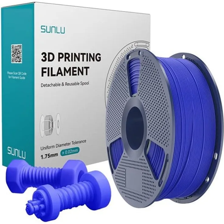 Sunlu ABS High-Speed-Filament, 3D-Druckmaterial für Hochgeschwindigkeit, bis zu 350 mm/s, blau