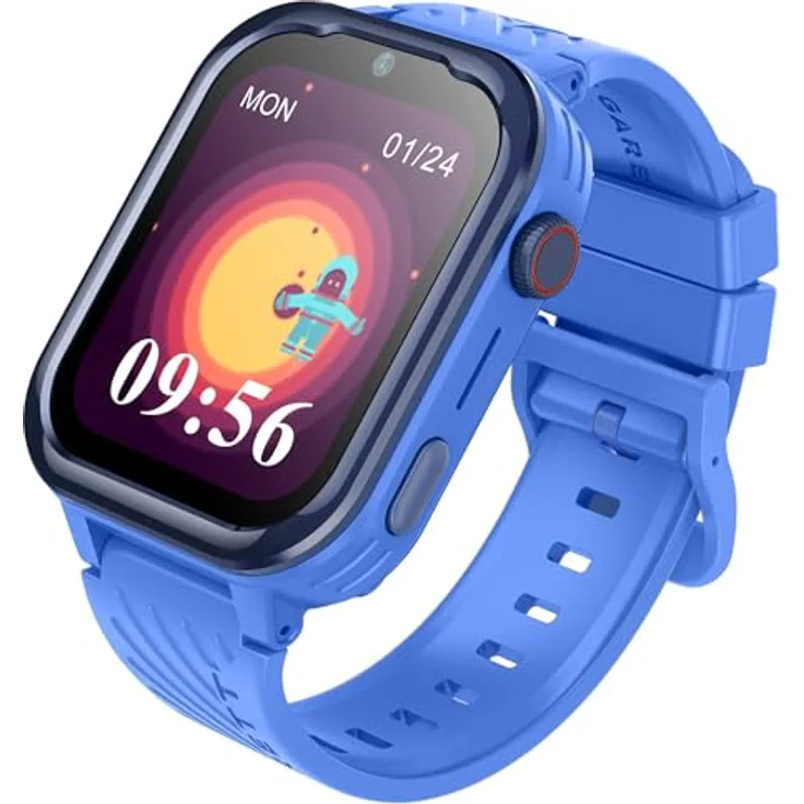 GRT Essa 4G, Smartwatch für Kinder mit 1,83-Zoll-Display, GPS, Face Unlock, wasserdicht IP67 – Bild 1