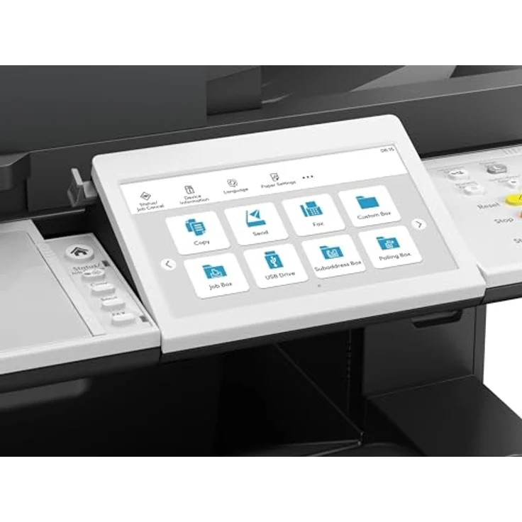Kyocera Ecosys MA5500ifx/Plus Multifunktionsdrucker Schwarz Weiss, 55 Seiten pro Minute. Drucker Scanner Kopierer, Fax. Touchpanel, LAN und Mobile Print, inkl. 3 Jahre Full Service Vor-Ort – Bild 4
