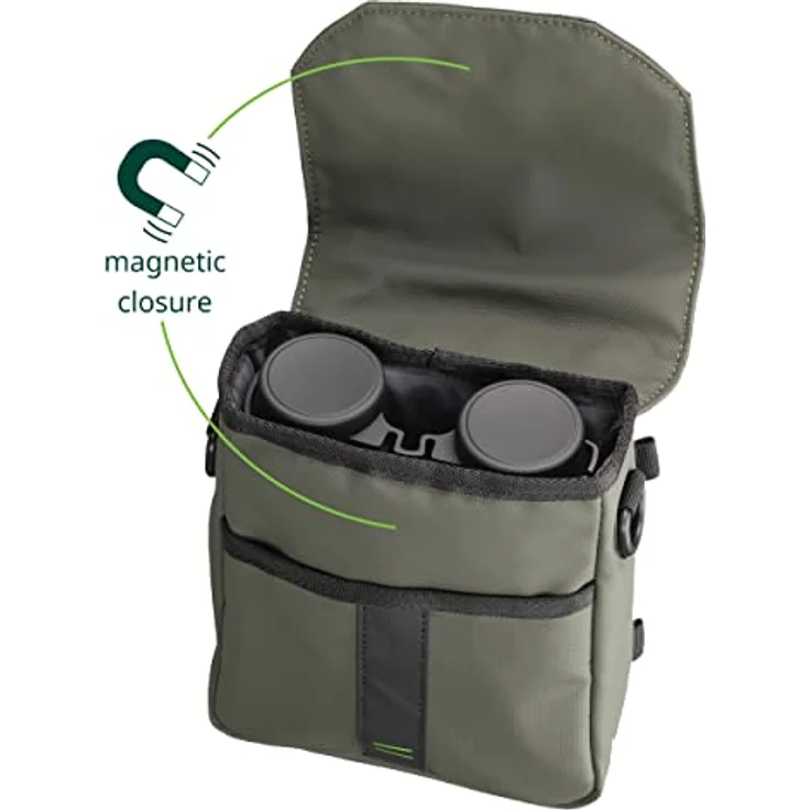 Alpen Optics Alpen Teton 8x42 mm, hochwertiges Fernglas mit ED-Glas-Technologie und robustem, grünem Gehäuse – Bild 4