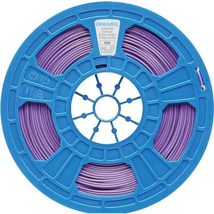 Dremel PLA 1,75mm 3D Filament, 0,75kg, biologisch abbaubar, Violett
