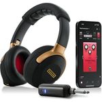 Positive Grid Spark NEO, Kabelloser Kopfhörer-Amp für E-Gitarre, Akustikgitarre und Bass mit KI-Unterstützung, dedizierten Audiotreibern, Geräuschabschirmung, Bluetooth Streaming und App, schwarz