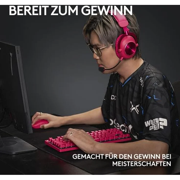 Logitech G G Pro X Superlight 2 (Kabellos, Kabelgebunden), Gaming Maus, Rosa – Bild 5