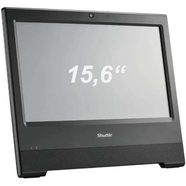 Shuttle AIO X5090PA, 15,6" All-in-One-PC mit Intel Celeron, 8GB RAM, 128GB SSD, Touchscreen, schwarz